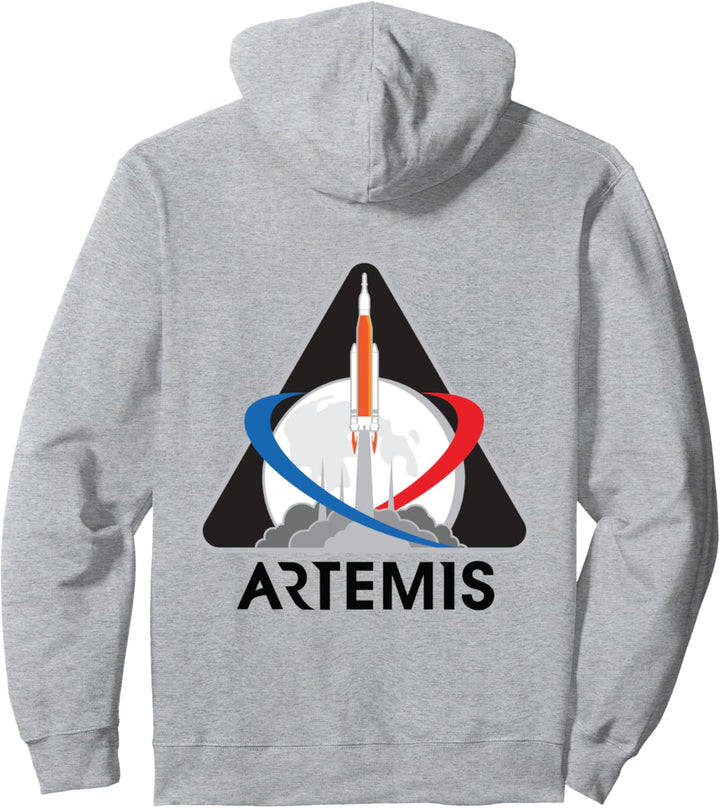 NASA Worm Dragon Spacecraft Crew-1 USA Pullover Hoodie