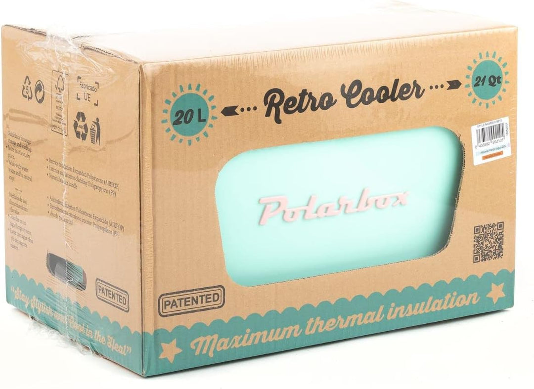 Polarbox Kühlbox - Kühltasche Klein 20L, Camping Kühlschrank, Kühlboxen, Kühlbox Klein, Gefrierbox,