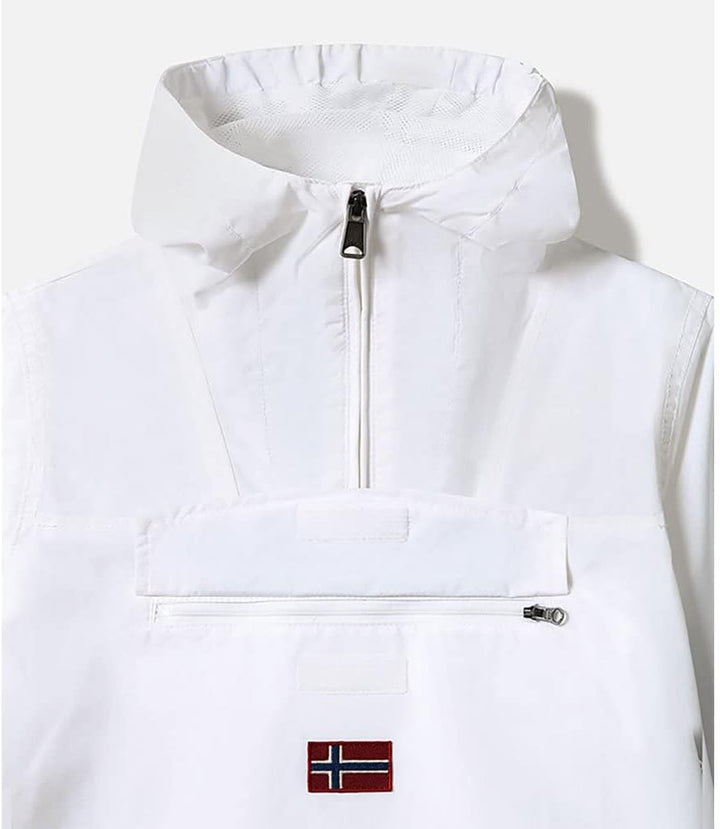 Napapijri Unisex Kinder Jacke 10 Jahre Bright White 002, 10 Jahre Bright White 002