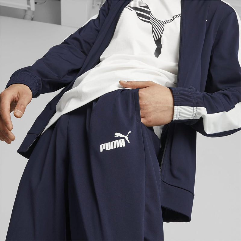 PUMA Herren Trainingsanzug XXL Navy Blue, XXL Navy Blue