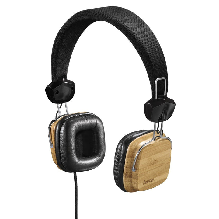 Hama Bambus PC-Headset braun