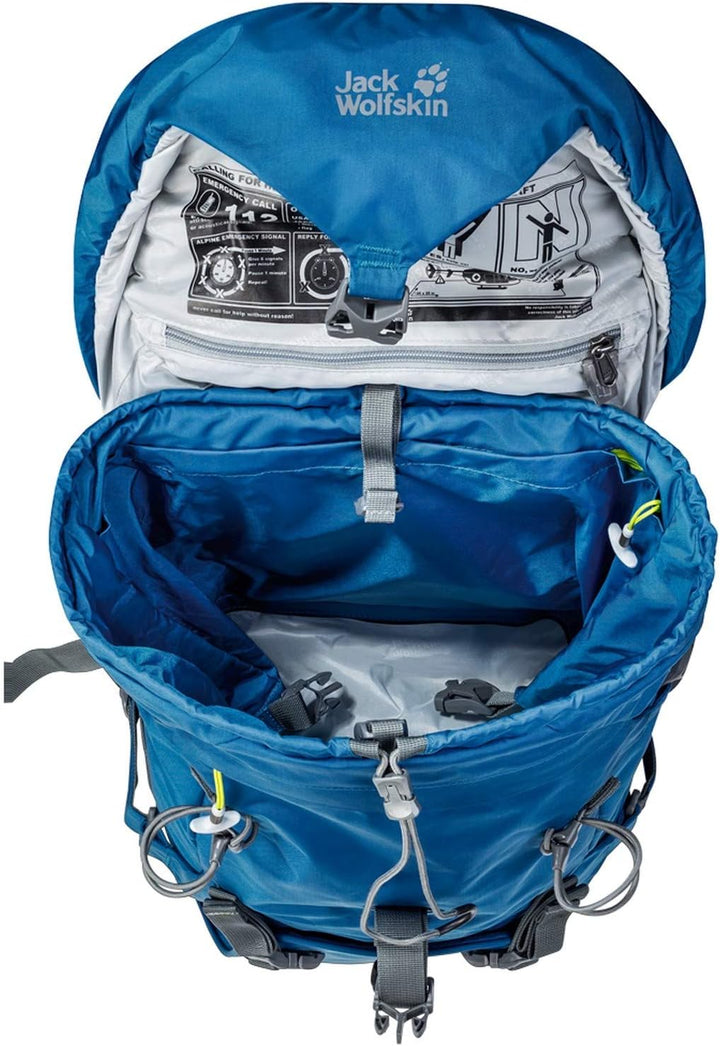 Jack Wolfskin Mountaineer Rucksack Unisex, Electric Blue, ONE Size