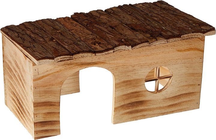 Trixie 61974 Natural Living Haus Grete, geflammt, 35 × 18 × 20 cm, 35 × 18 × 20 cm