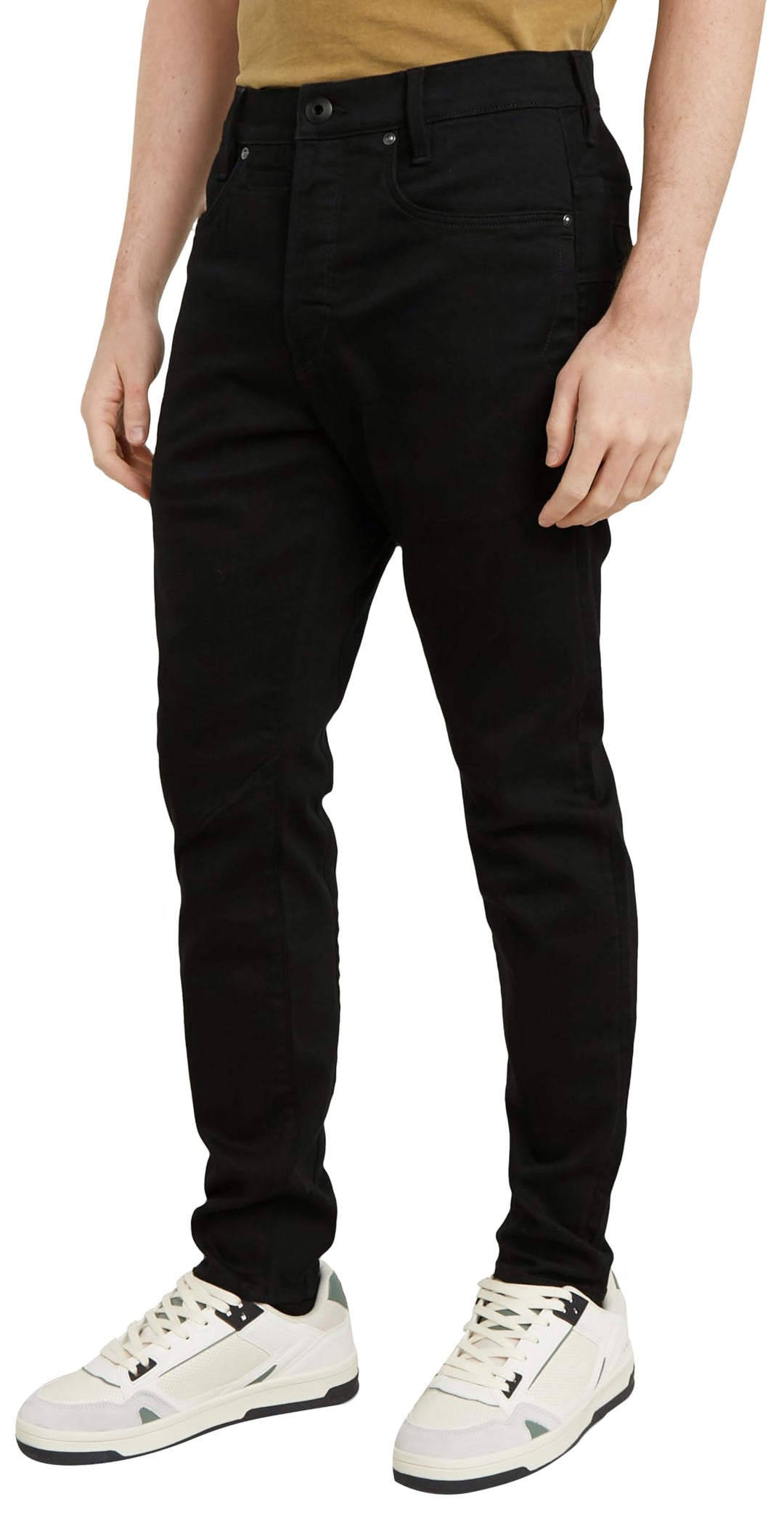 G-STAR RAW Herren D-Staq 3D Slim Jeans 26W / 30L Schwarz (Pitch Black D05385-b964-a810), 26W / 30L S