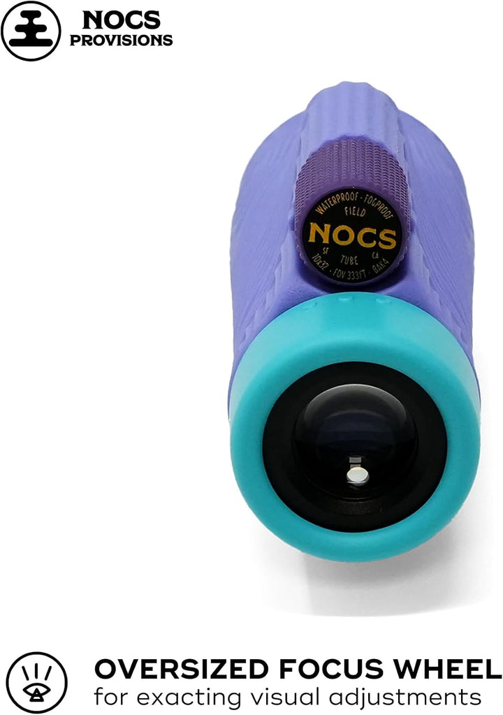 Nocs Provisions Feldrohr 10x32 Wasserdicht Monokular Vogelbeobachtung | Teleskop mit 10-facher Vergr