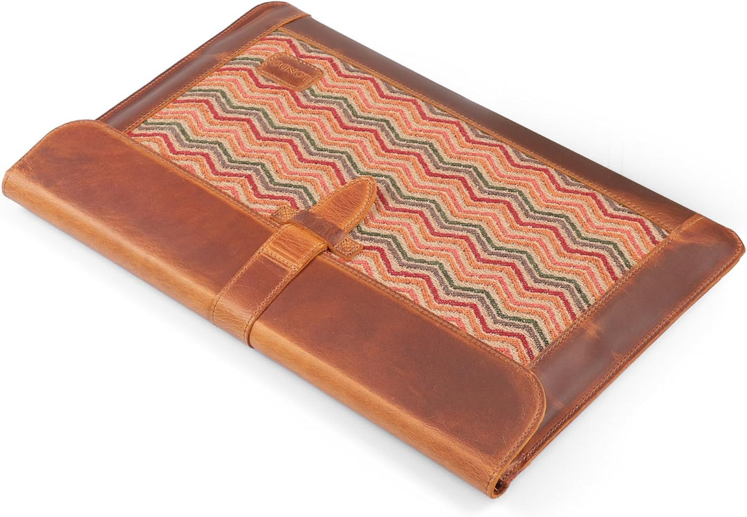 Londo Echtleder Tasche, Hülle für MacBook Pro – 13,3 & 13 Zoll und iPad Pro 12.9 Zoll Kompatibel mit