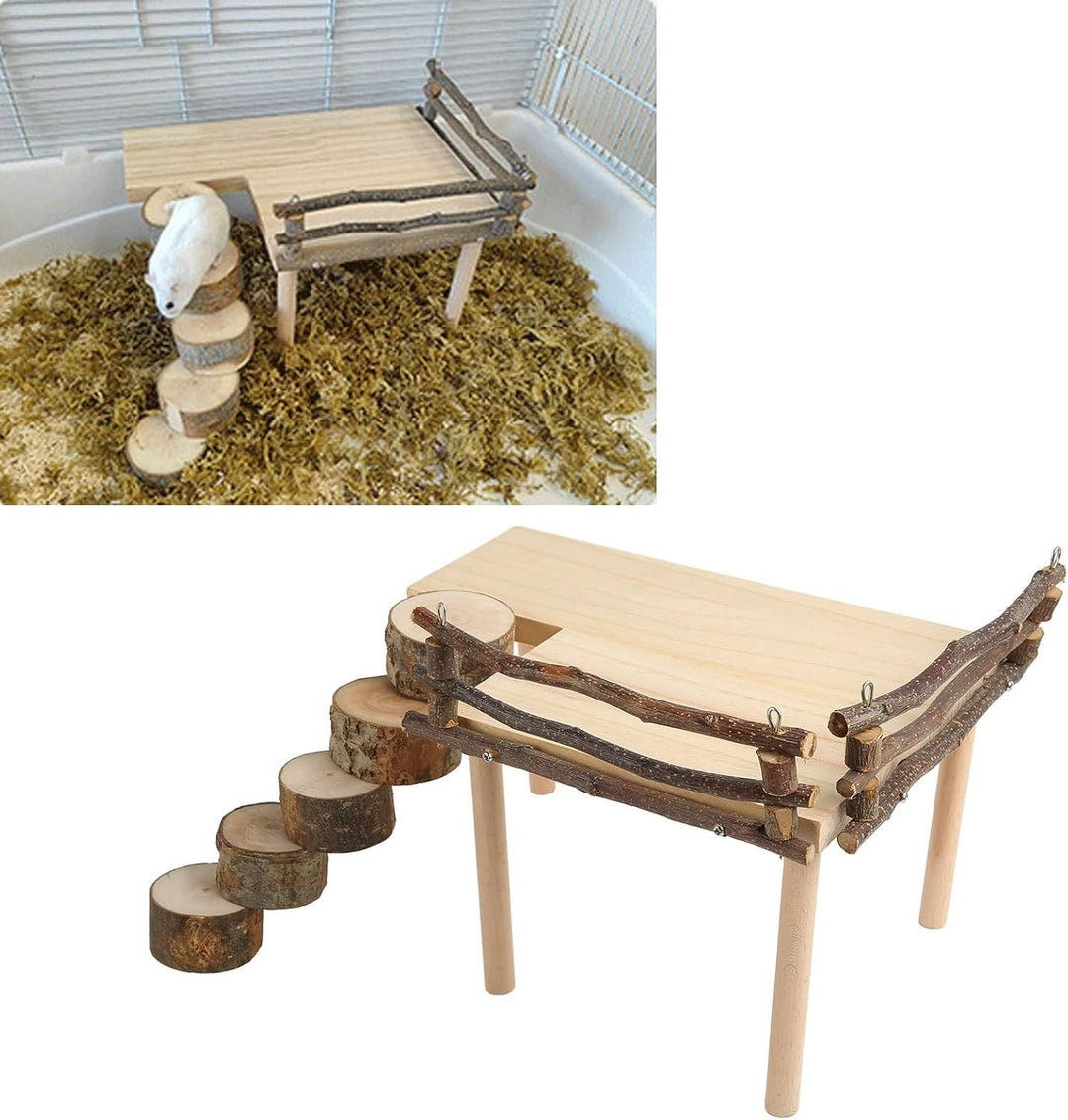 Hamsterspielzeug Zum Klettern, Chinchilla, Eichhörnchen, Kaninchen, Meerschweinchen, Hamsterplattfor
