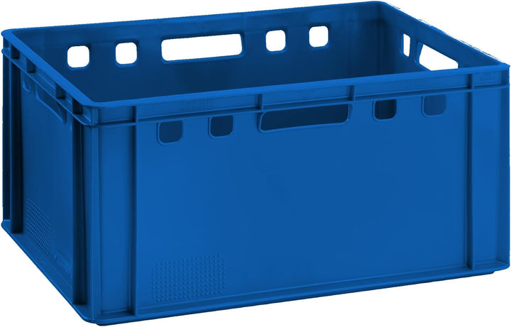 BURI 4x Fleischkiste E3 Metzgerkiste 60x40x30 cm lebensmittelecht, robust, stapelbar - Eurokisten La