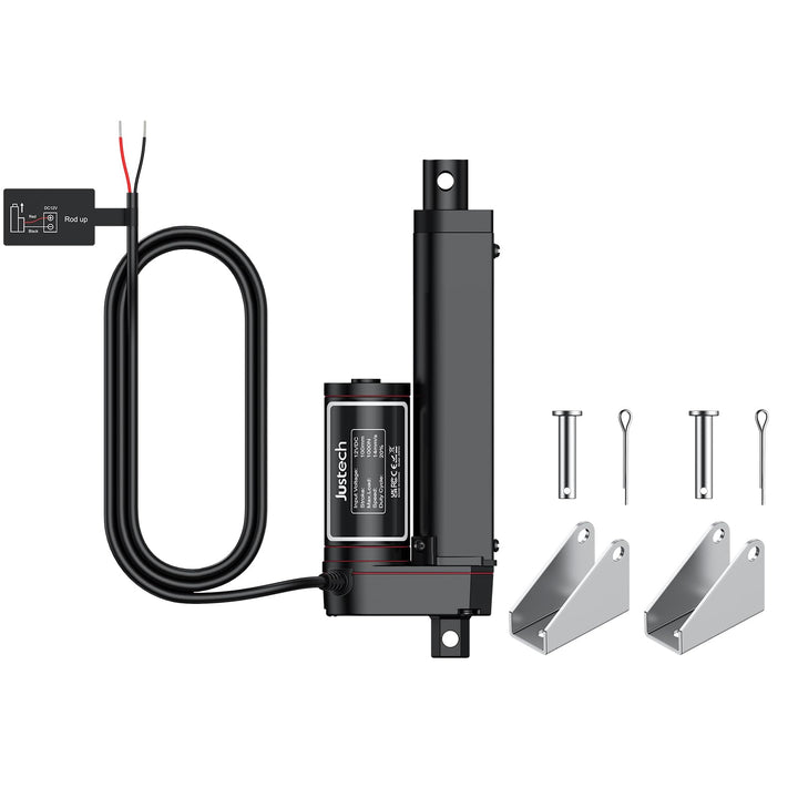 Justech 12V Linear Actuator Lineartechnik-Aktuatoren Lineartechnik 1000N/225LBS 100mm/4in Linearantr