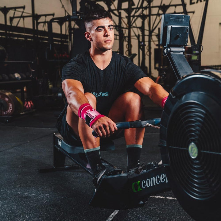 Velites | Handgrips Quad Pro + handgelenkbandage | Gleichgewicht zwischen Flexibilität, Komfort und