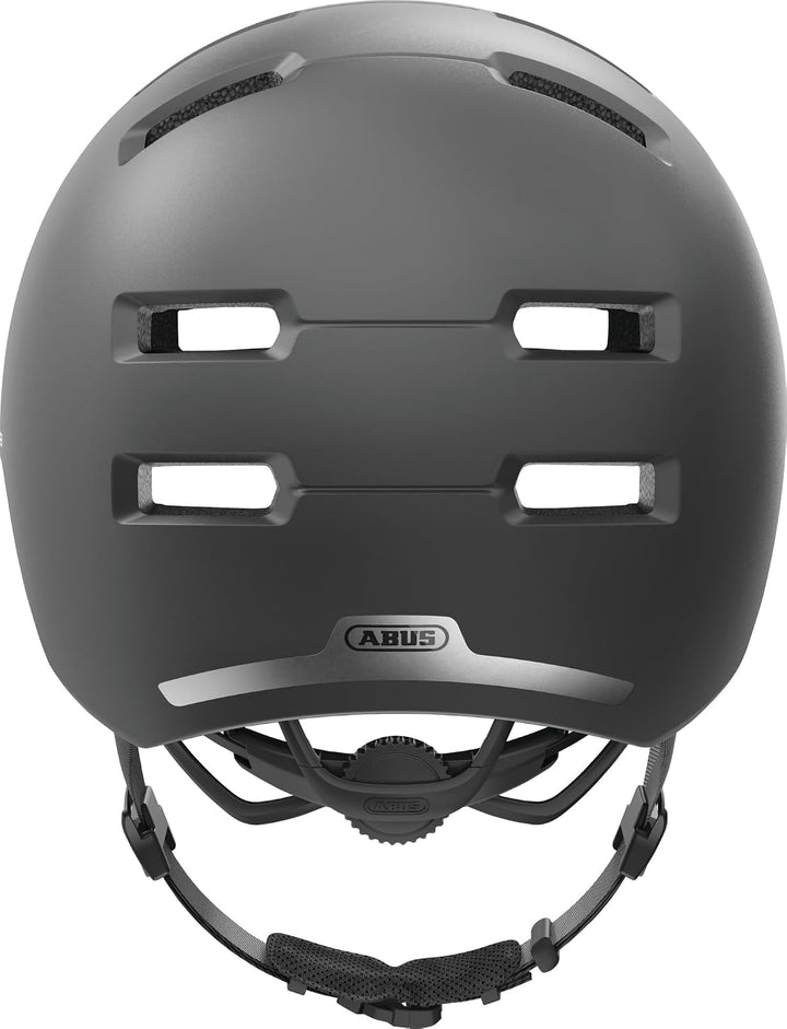 ABUS Stadthelm Skurb - Robuster Fahrradhelm für den Alltag, beim Skaten, BMX-Fahren oder Longboarden
