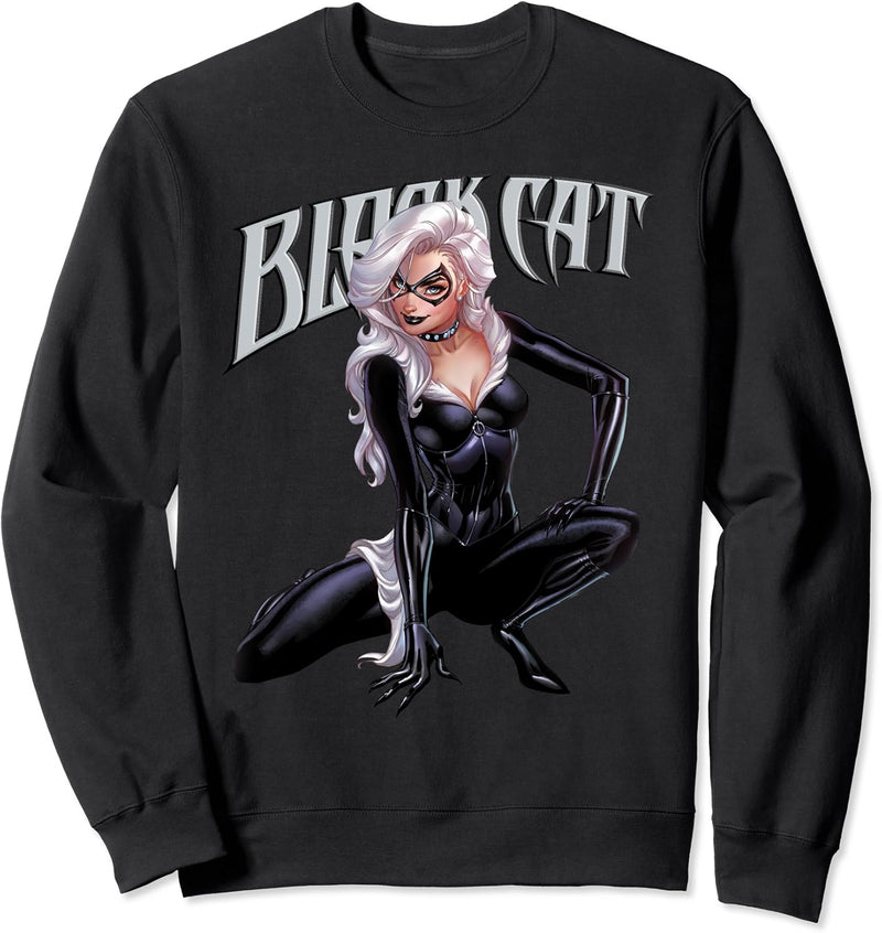 Marvel Spider-Man Black Cat Felicia Hardy Sweatshirt