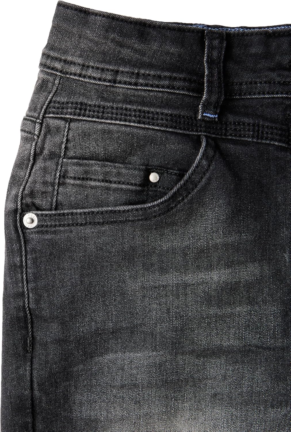 Cecil Damen Slim Fit Jeans 26W / 30L Dark Grey Washed, 26W / 30L Dark Grey Washed