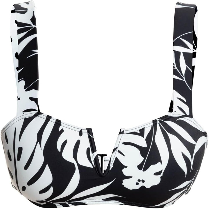 Roxy Damen Pt Love The Coco V Bikini S Anthracite Surf Trippin Bico S, S Anthracite Surf Trippin Bic