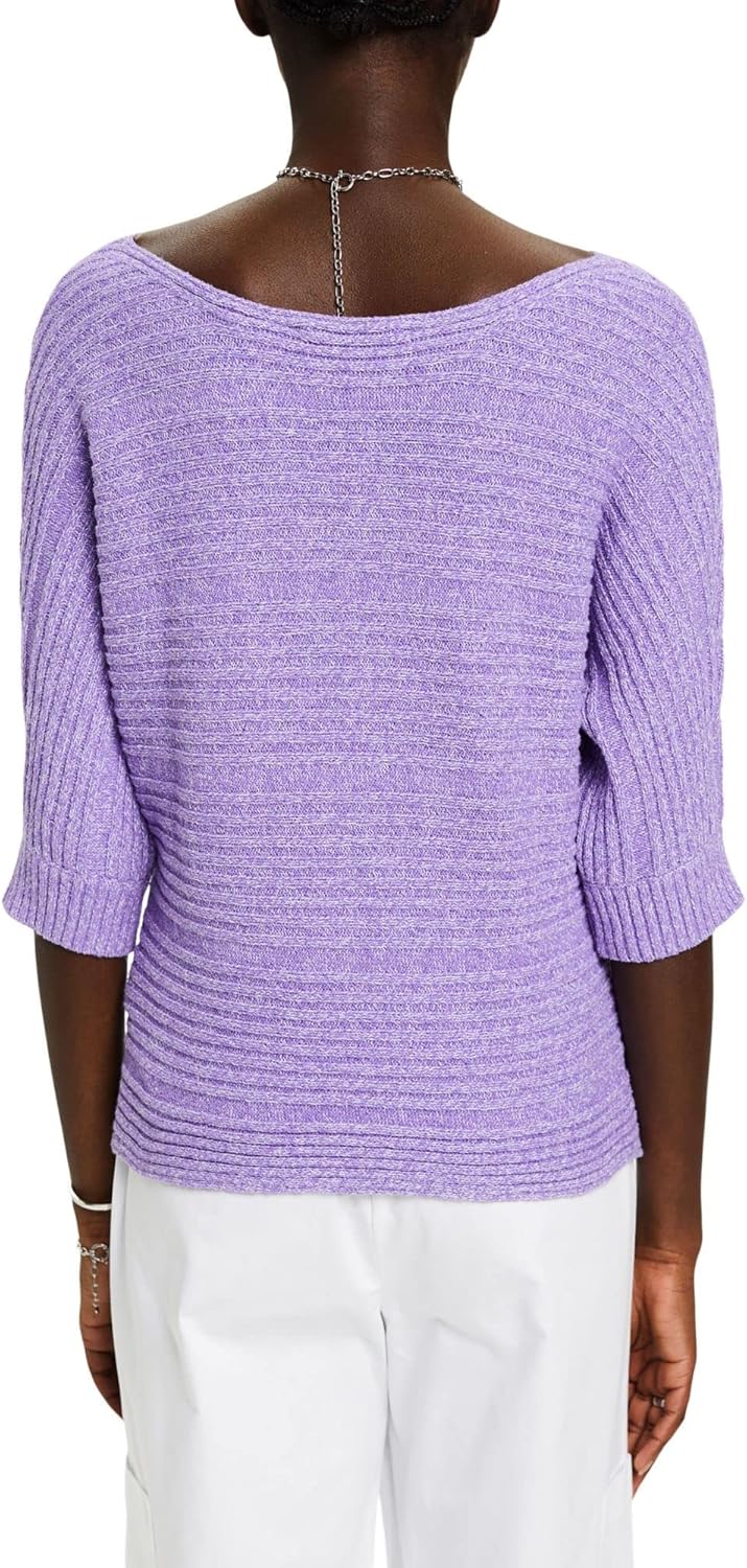 ESPRIT Damen 033ee1i307 Pullover XS 514/Purple 5, XS 514/Purple 5
