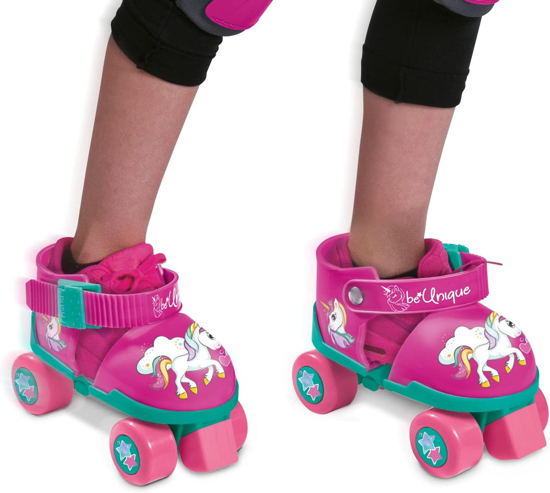 Mondo Toys 28511 Unicorn Rollschuhe, verstellbar von 22 bis 29 – Komplettset mit transparenter Tasch