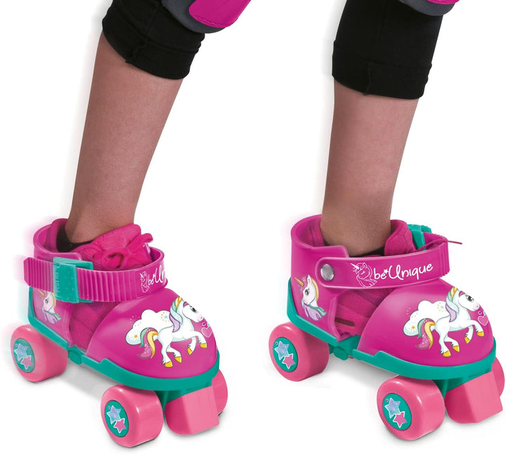 Mondo Toys 28511 Unicorn Rollschuhe, verstellbar von 22 bis 29 – Komplettset mit transparenter Tasch