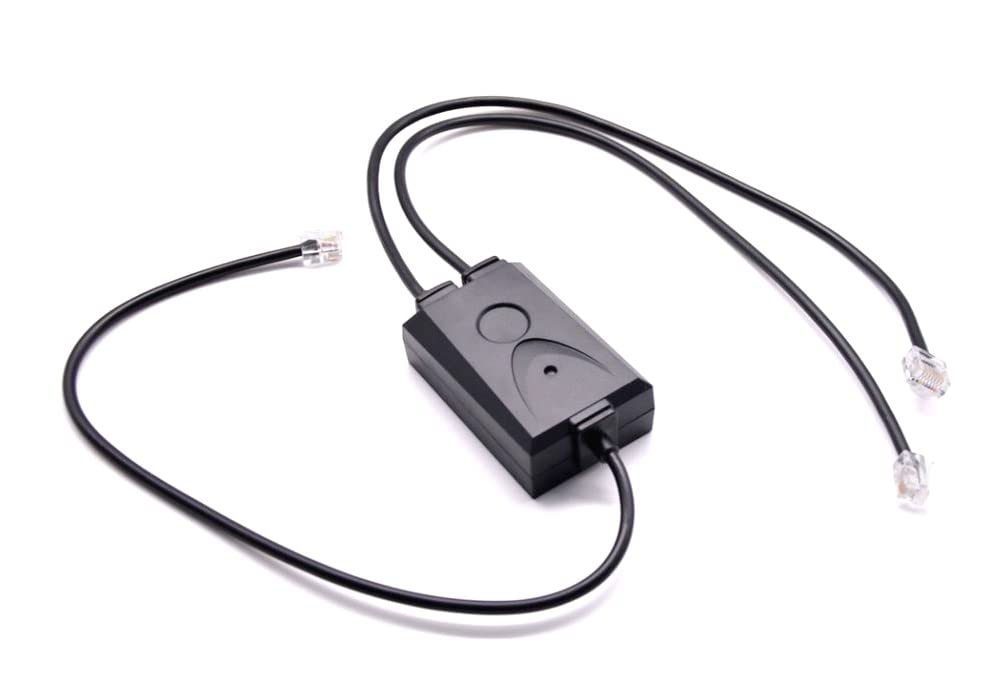 GEQUDIO G-EHS Adapter kompatibel für schnurlose Headsets von Jabra der Engage 65 75 und PRO Serie
