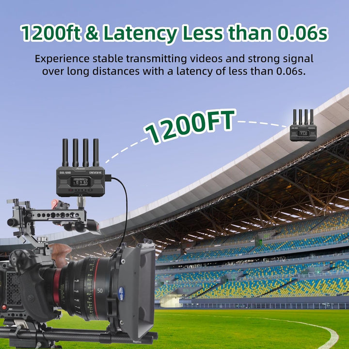Accsoon - CineView HE - Sender - - HDMI - 1080p 23.98/24/25/29.97/30/50/59.94/60fps - Latenz, Nur Tr