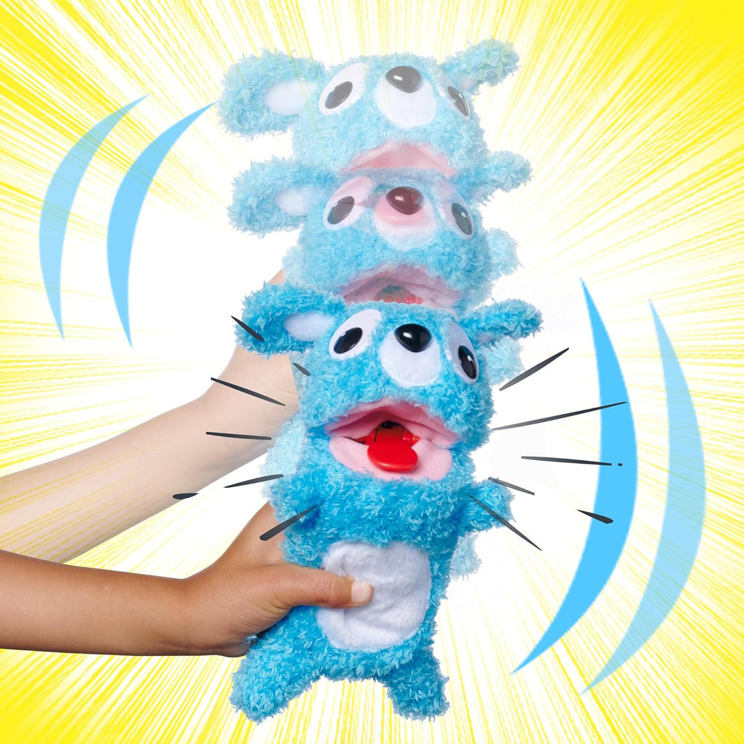 Simba 105953331 ScreamerZ Bär „Babbling Bear“ mit Sound - witziges Kuscheltier mit Schrei-Geräuschen