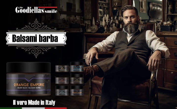The Goodfellas' smile Balsamo Barba Air Conditioner 50 ml Empire Orange Zitronengras 1 ml (1er Pack)