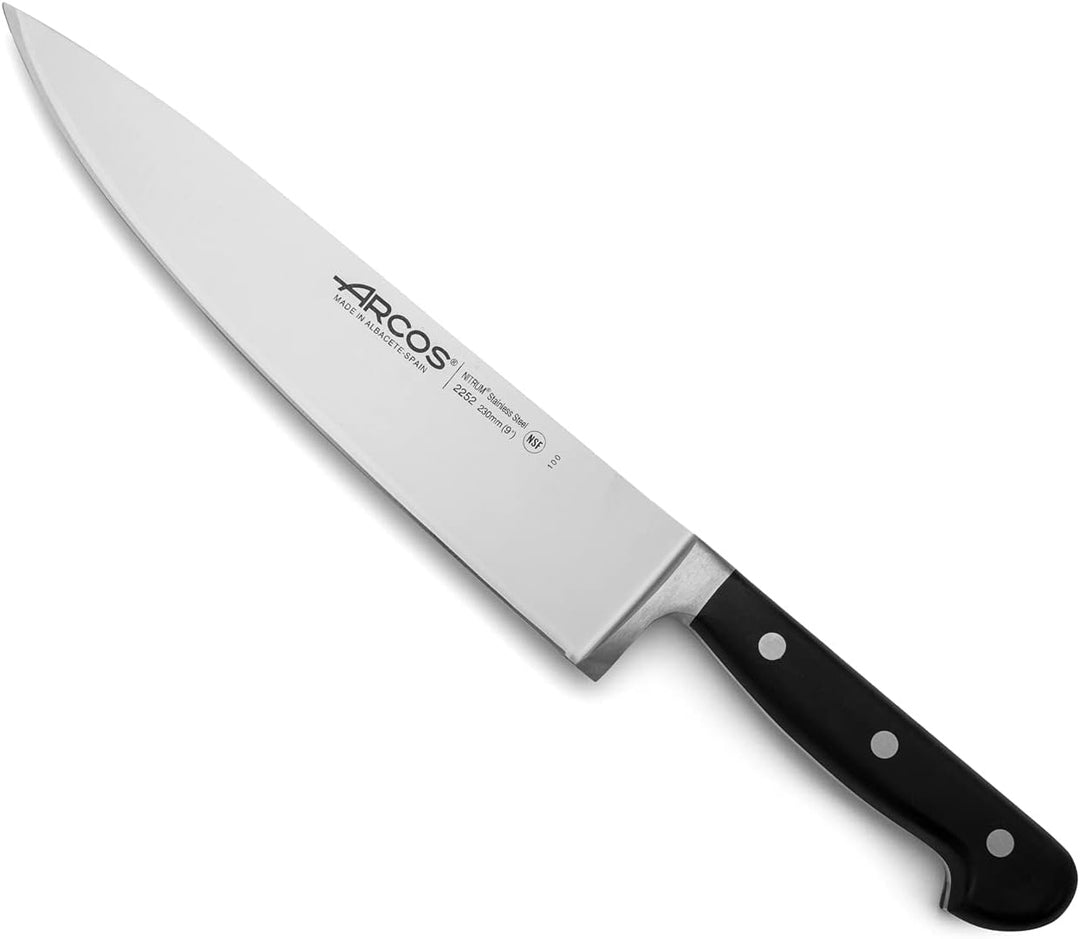 Arcos Opera - Kochmesser - NITRUM geschmiedetem Edelstahl 230 mm - HandGriff Polyoxymethylen (POM) F