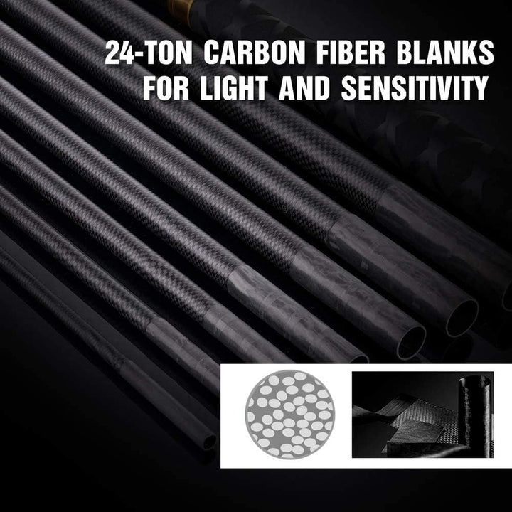 Goture Teleskop Tenkara Angelrute//Ultraleichte Reise-Angelrute, tragbare, zusammenklappbare Barsch-