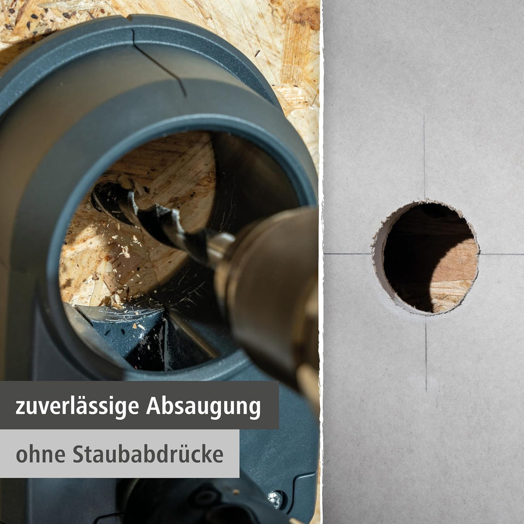 wolfcraft Absaugsystem HSD 68/100-5954000 - Universell einsetzbare Staubabsaugung – ideal für Arbeit