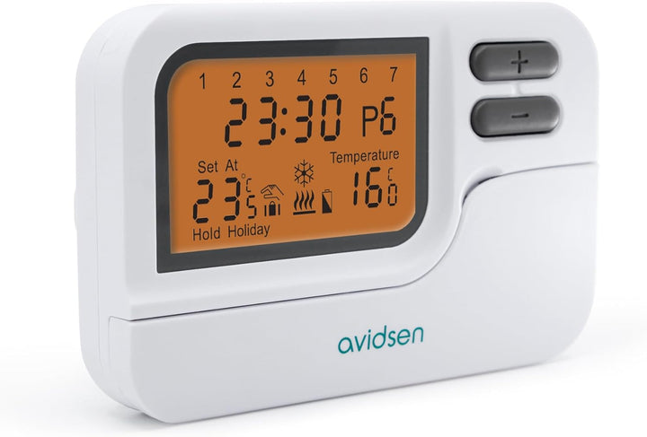 Avidsen 103953 CHRONOTHERMOSTAT, wöchentlich weiss