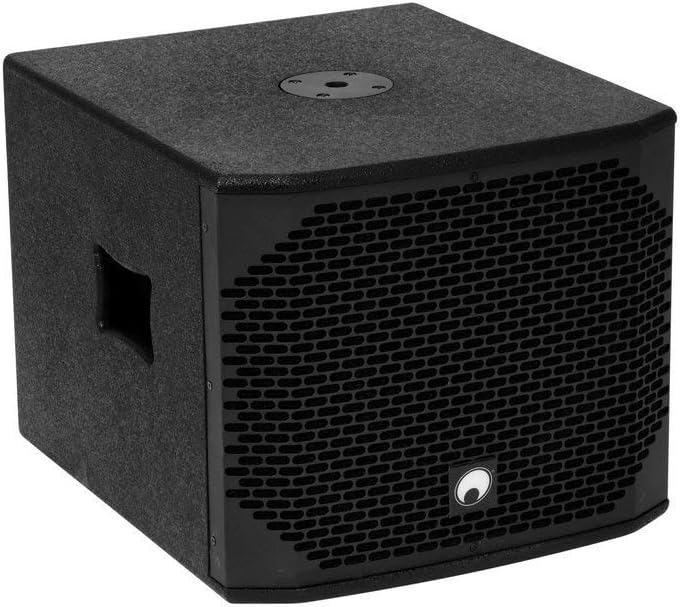 Omnitronic AZX-112A PA-Subwoofer aktiv 300W | Aktiver 12"-Bassreflex-Subwoofer mit 300 W RMS, 8 Ohm
