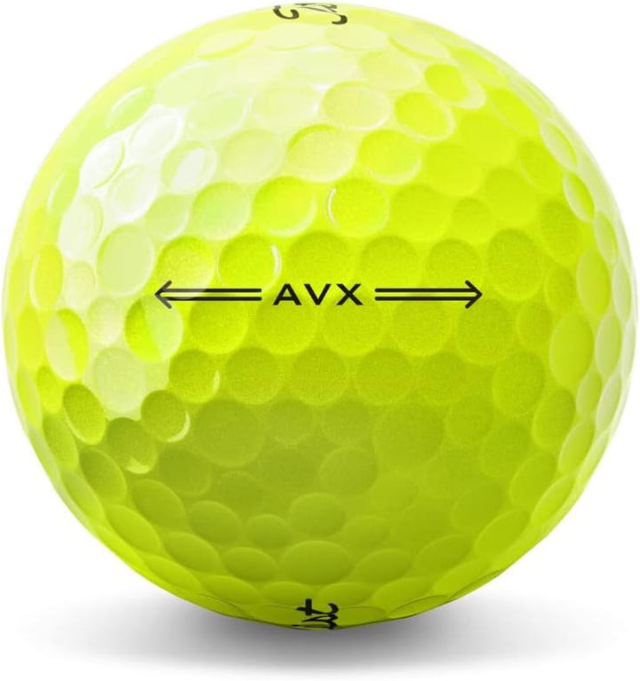 Titleist AVX Golfkugeln, Erwachsene Unisex, Gelb, Einheitsgrösse
