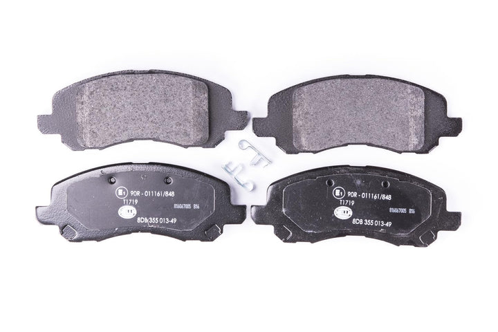 HELLA PAGID 8DB 355 013-491 Bremsbelagsatz - T1719 - Dicke/Stärke: 17mm - Bremssystem: Akebono - mit