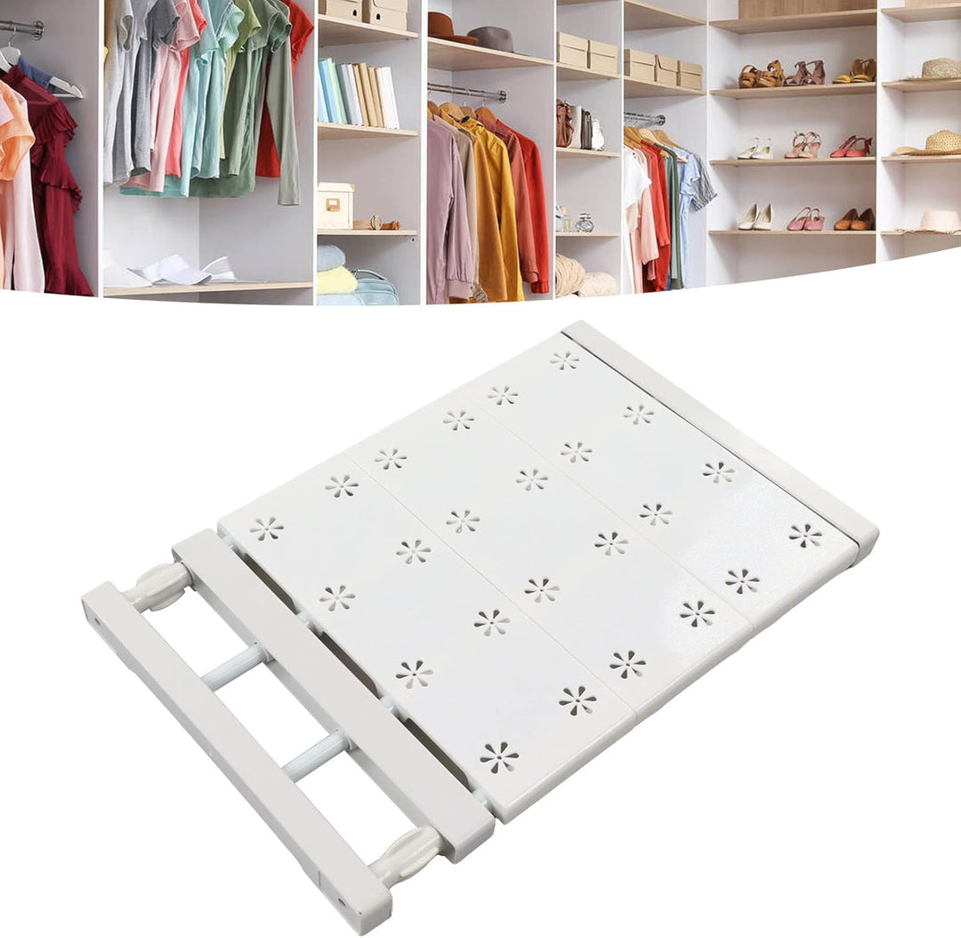 Ausziehbares Schrank-Spannregal, Verschleissfest, Praktisch, ohne Bohrer, Solide, 9,4 Zoll Breite, T