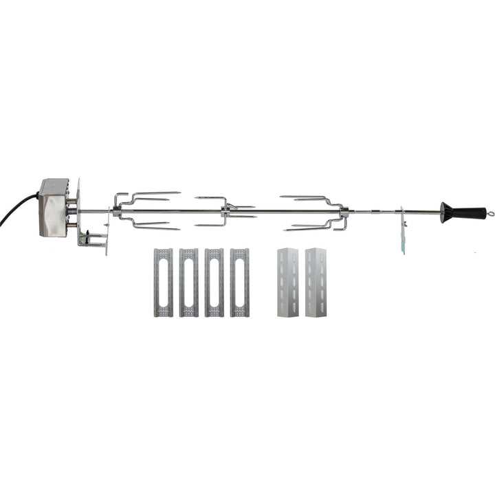 Campingaz Rotisserie Kit für Hähnchen oder andere Geflügelarten, Universal Drehspiess für Campingaz