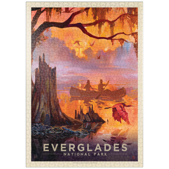 Everglades National Park: Silent Splendor - Premium 1000 Teile Puzzle - MyPuzzle Sonderkollektion vo