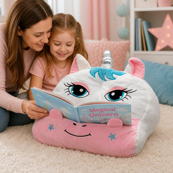 MIJOMA Tablet-Kissen für eReader Buch Tablets bis 12,9" Zoll, ideal für Bett, Sofa, Tisch, Kuschelki