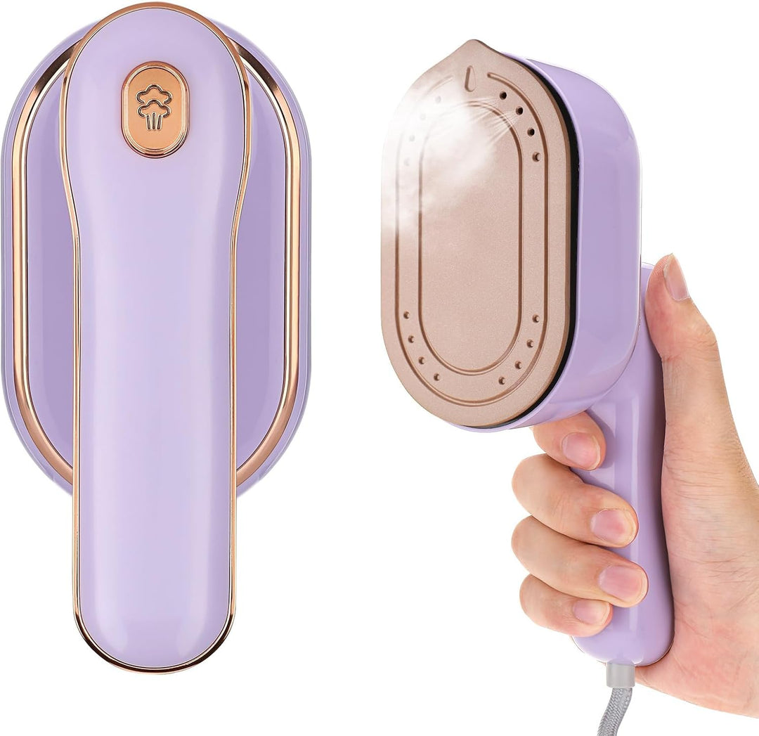 1000W Tragbares Reisebügeleisen, Reisebügeleisen Dampf, Zusammenklappbare Dampfbügeleisen, 10 Sekund