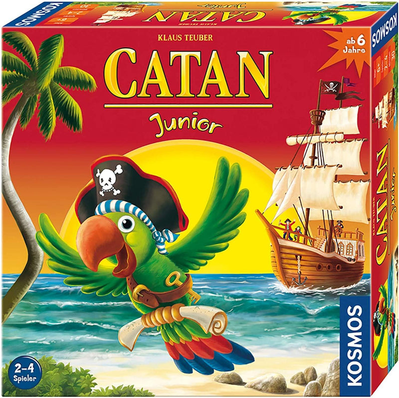 KOSMOS 697495 Catan Junior, Brettspiel für Kinder ab 6 Jahre, Kinderspiel-Variante von Siedler von C