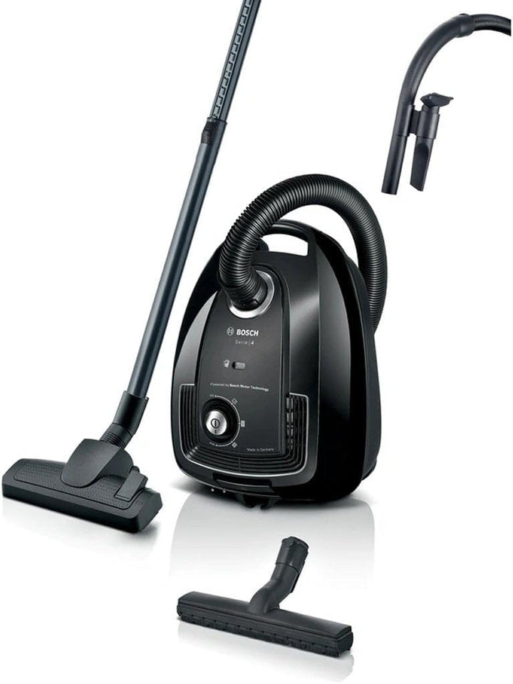 Bosch, Staubsauger mit Beutel, GL38, kompakt, leicht, umweltfreundlich, Staubbeutel XL 4 l, Aktionsr