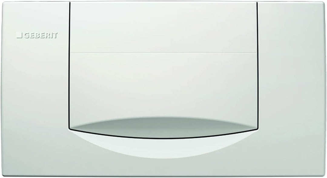 Geberit 115222111 Betätigungsplatte 200F für Betätigung von vorne, weiss Single, Single