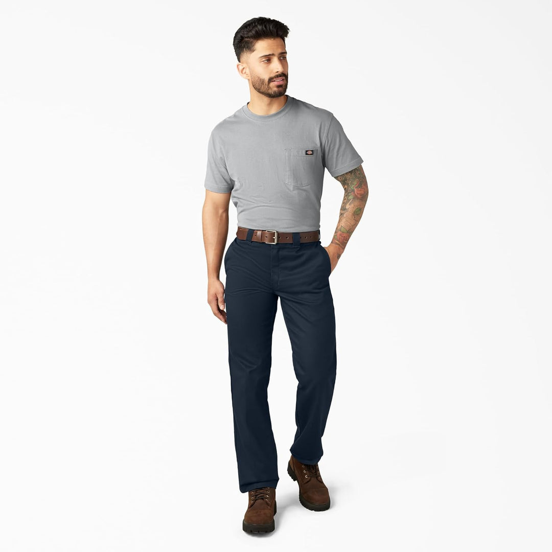 Dickies Herren Slim Straight Work Pants Sporthose 28W / 32L Dark Navy, 28W / 32L Dark Navy