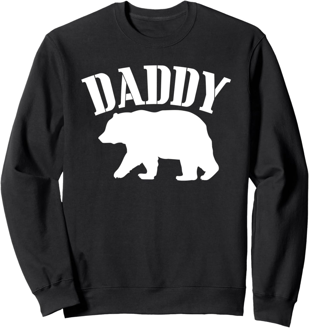 Papa Bär Vatertag neu Papa Papa Geschenke für Geburtstag Sweatshirt