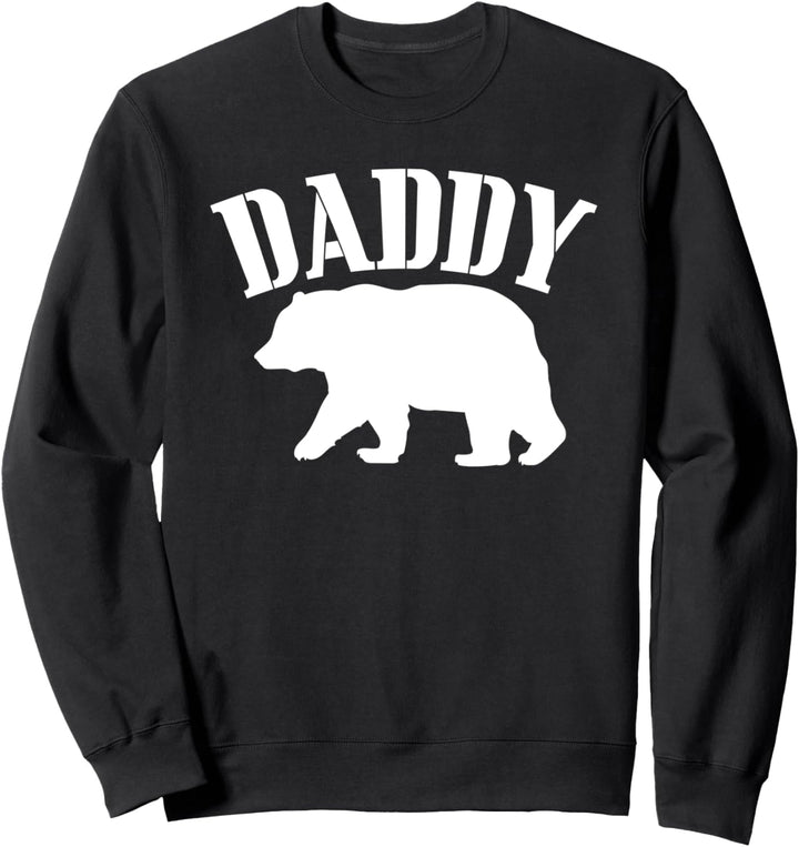 Papa Bär Vatertag neu Papa Papa Geschenke für Geburtstag Sweatshirt