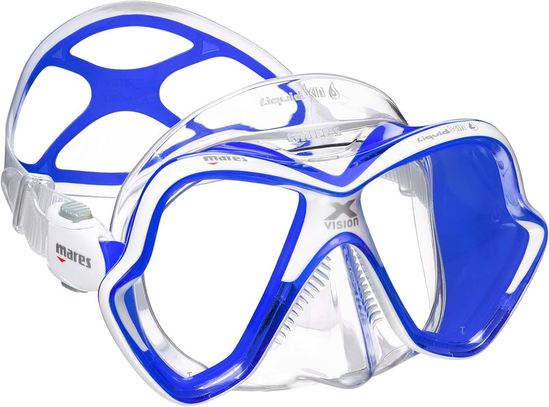 Mares Tauchmaske X-Vision Ultra Ls Einheitsgrösse Blue White/ Clear Blue, Einheitsgrösse Blue White/