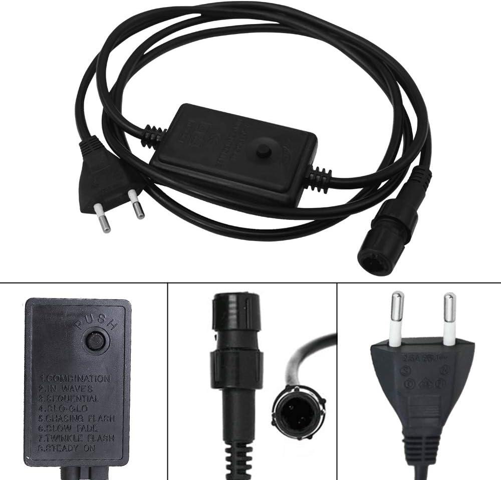 Jopassy LED Lichterschlauch für aussen, 10m LED Lichtschlauch mit 8 Leuchtmodi, Lichtschläuche Wasse