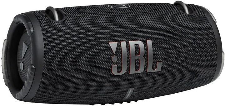 JBL Xtreme 3 Musikbox in Schwarz – Wasserdichter, portabler Stereo Bluetooth Speaker mit integrierte