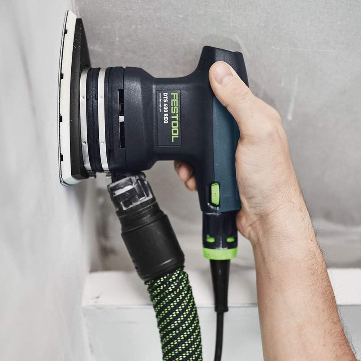 Festool Deltaschleifer DTS 400 REQ-Plus (mit Schleifschuh, Protector, Longlife-Staubfangbeutel), im