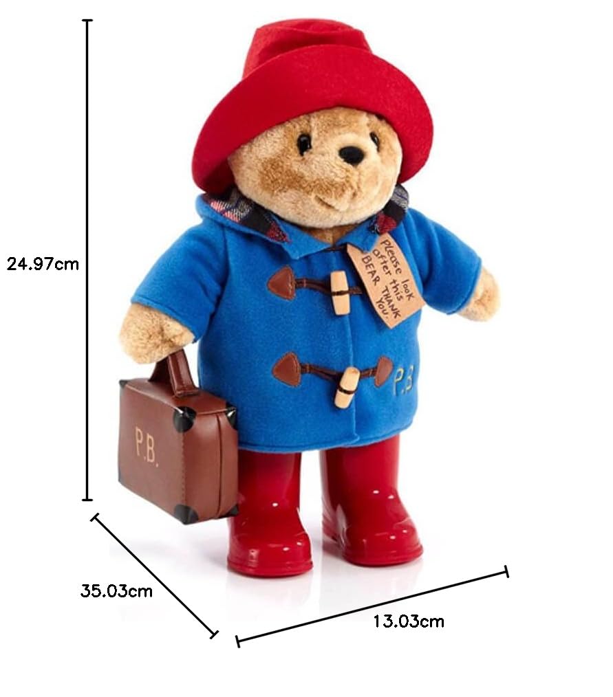 Rainbow Designs Classic Paddington with Boots and Suitcase 36cm