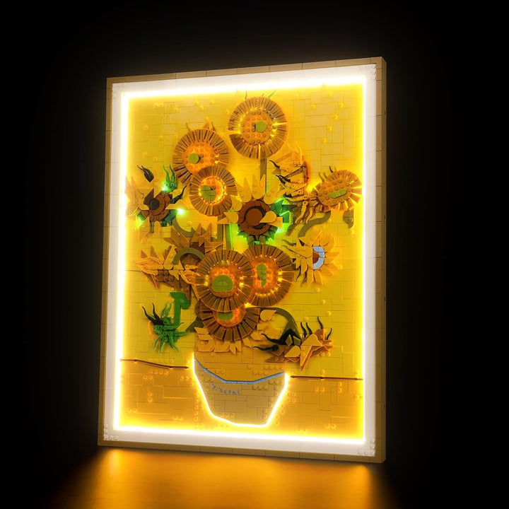 Led Licht Set Kompatibel mit Lego Vincent Van Gogh – Sunflowers 31215 (Kein Modell), Dekorationsbele