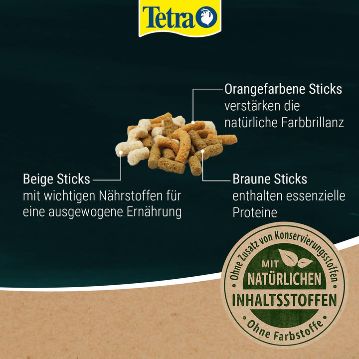Tetra Pond Variety Sticks – Fischfutter Mischung bestehend aus drei verschiedenen Sticks, für die Ge